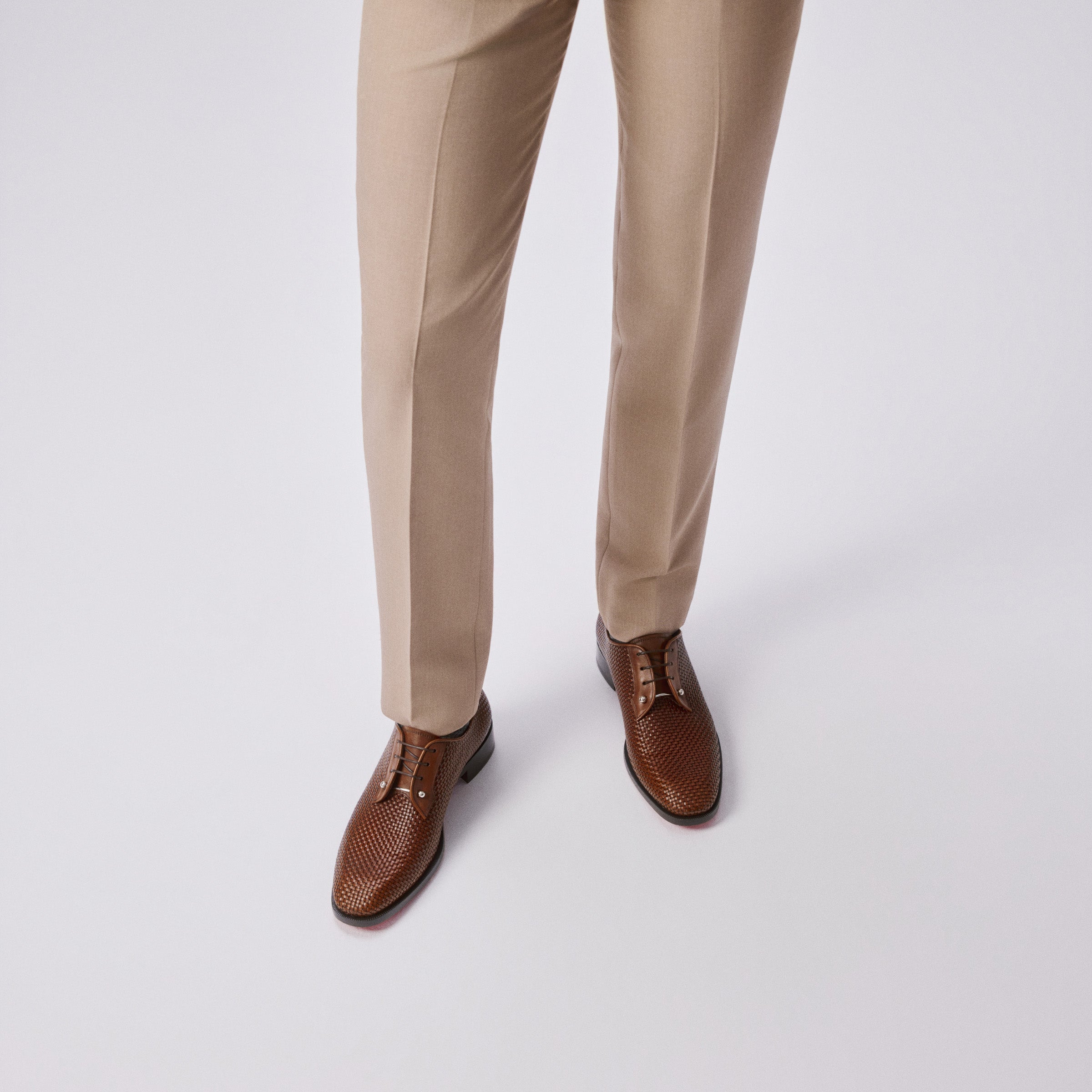 Christian Louboutin Chambeliss Men Shoes | Color Brown