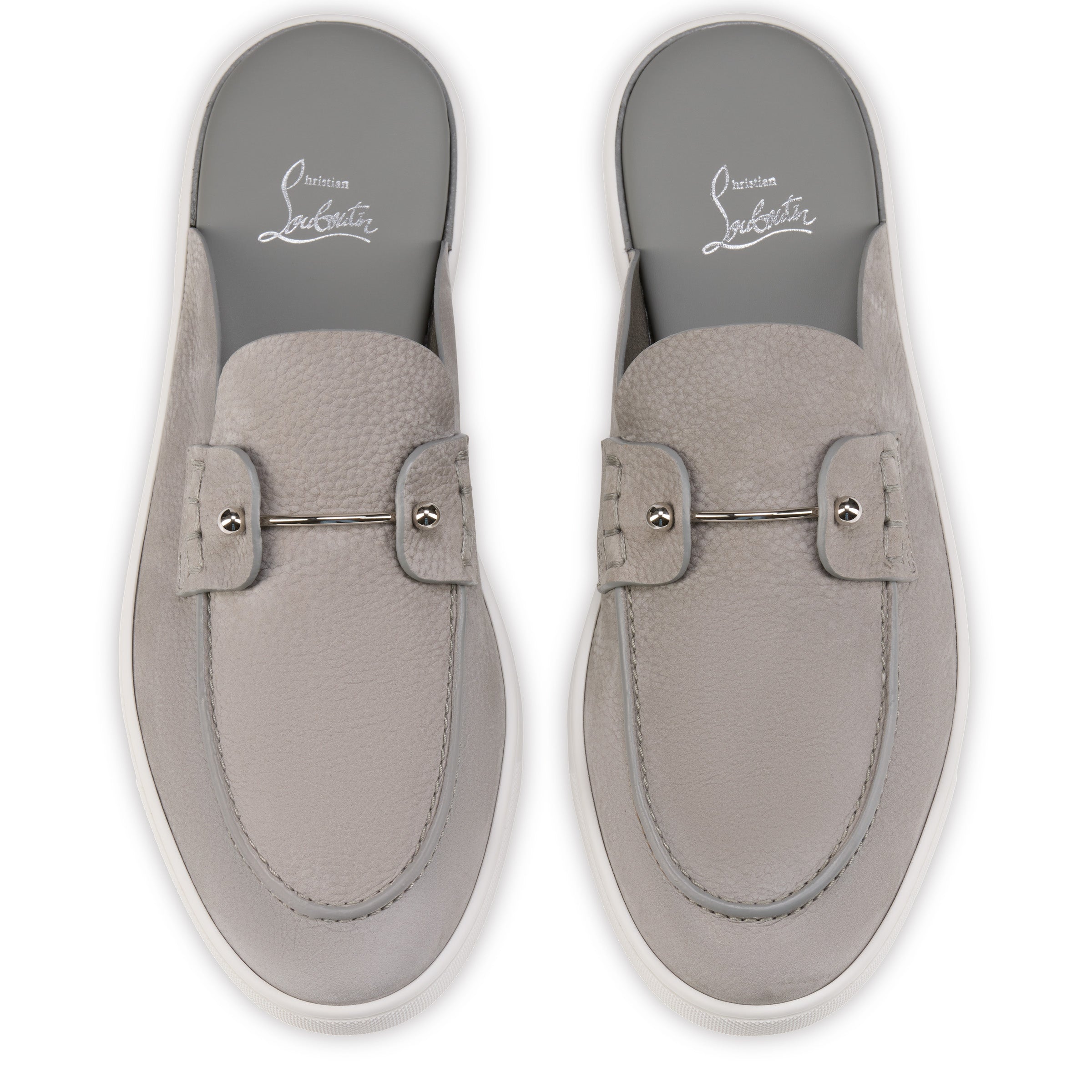 Christian Louboutin Chanme Men Shoes | Color Grey