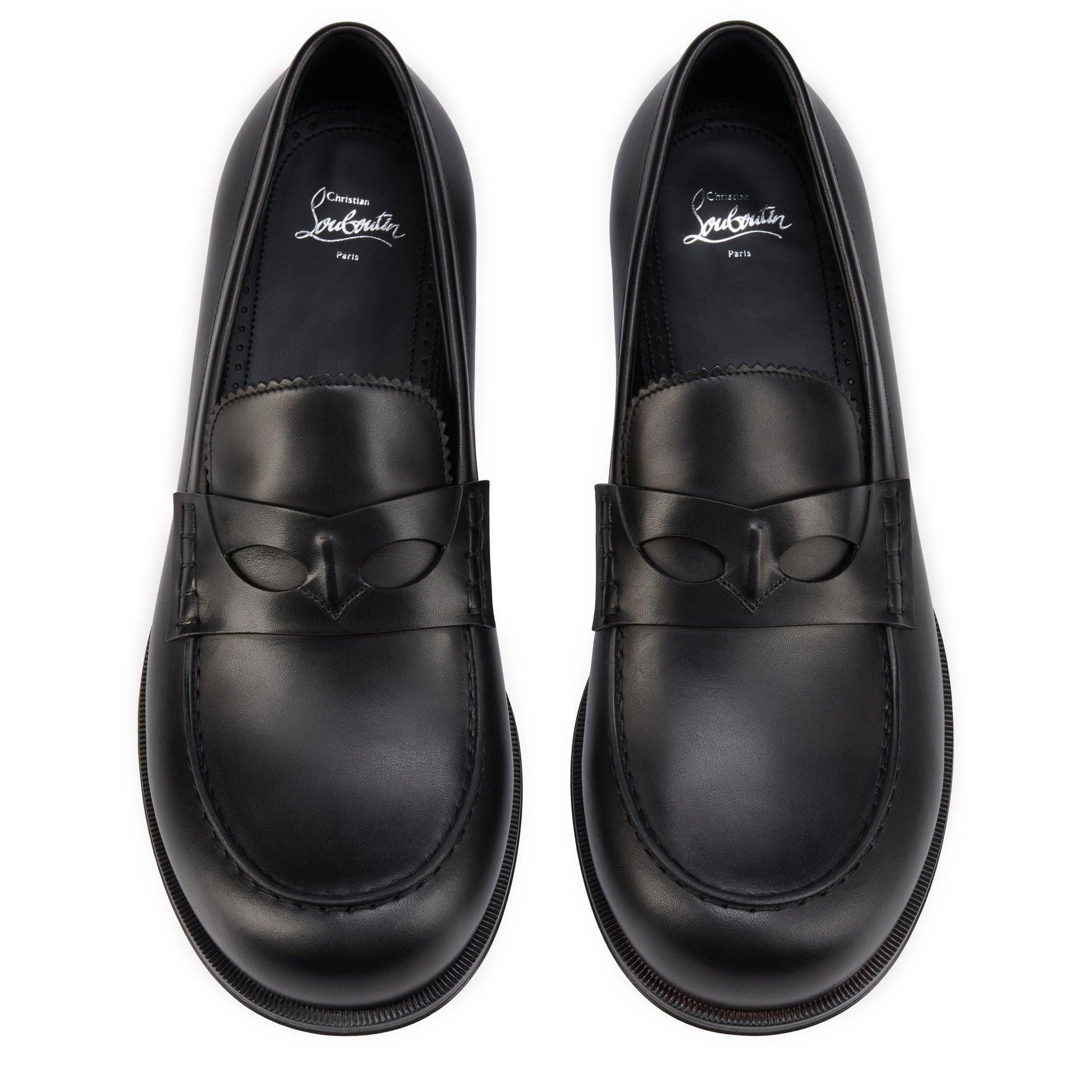 Christian Louboutin Circ Loafer Men Shoes | Color Black