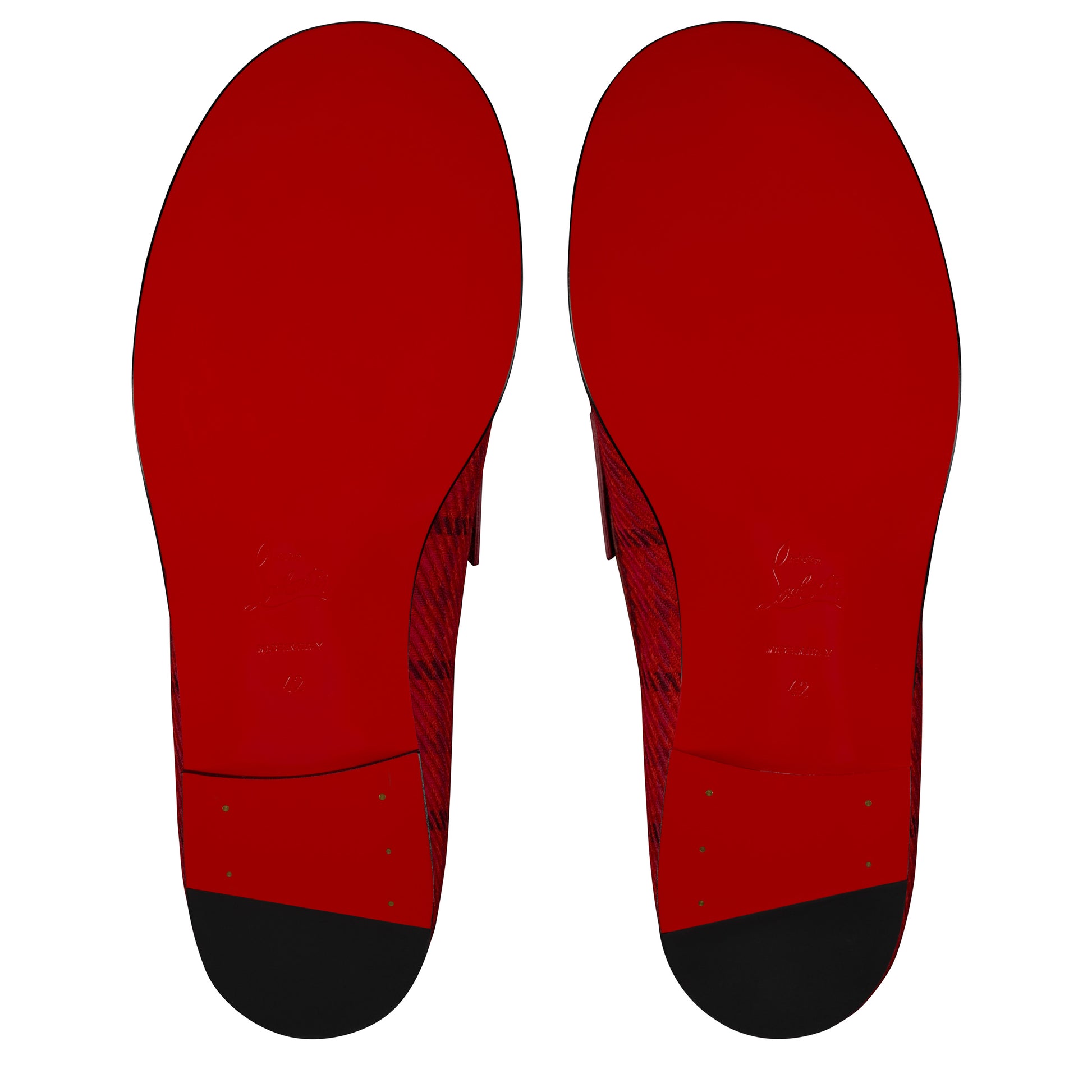 Christian Louboutin Circ Loafer Men Shoes | Color Red