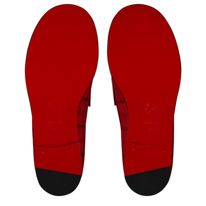 Christian Louboutin Circ Loafer Men Shoes | Color Red