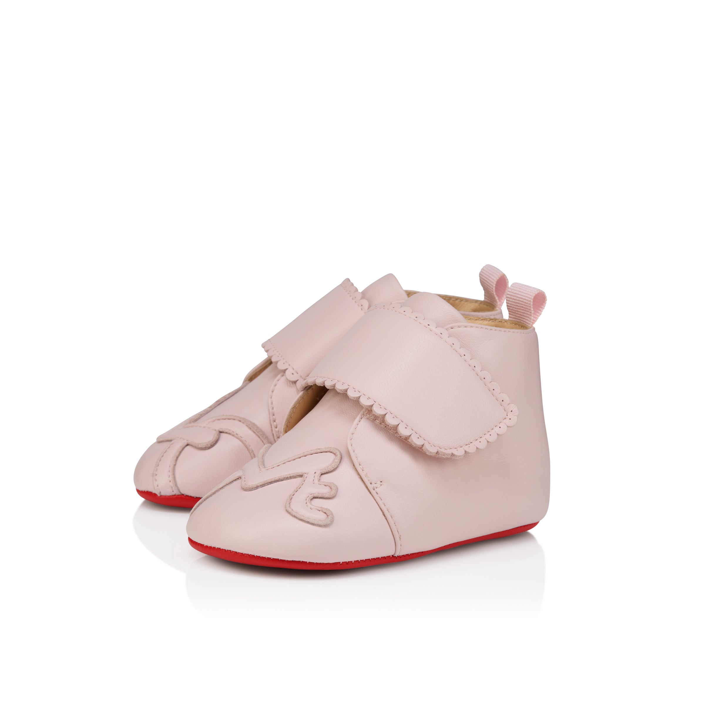Christian Louboutin Easy Baby Love Kids Unisex Shoes | Color Pink