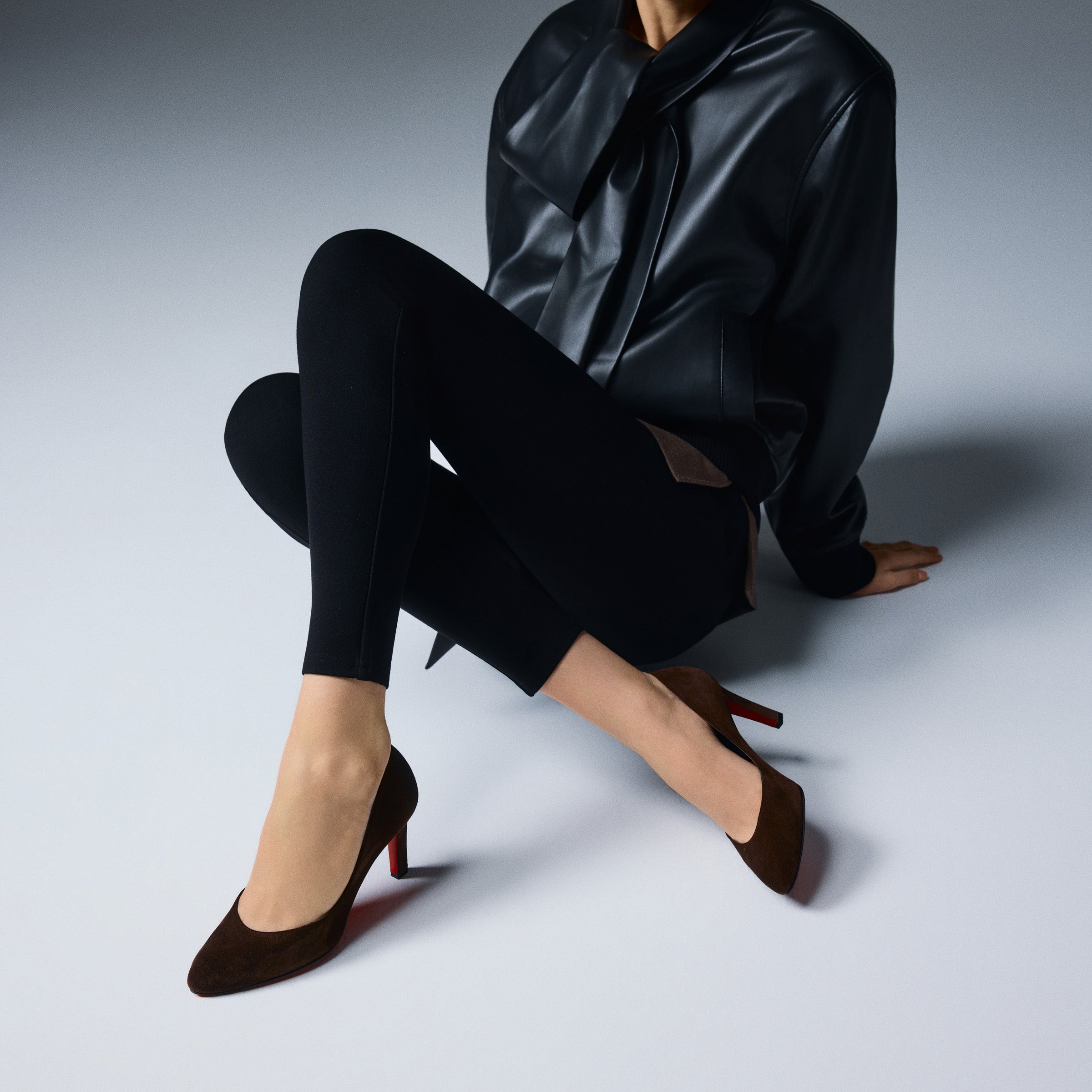 Christian Louboutin Fannylove Women Shoes | Color Brown New
