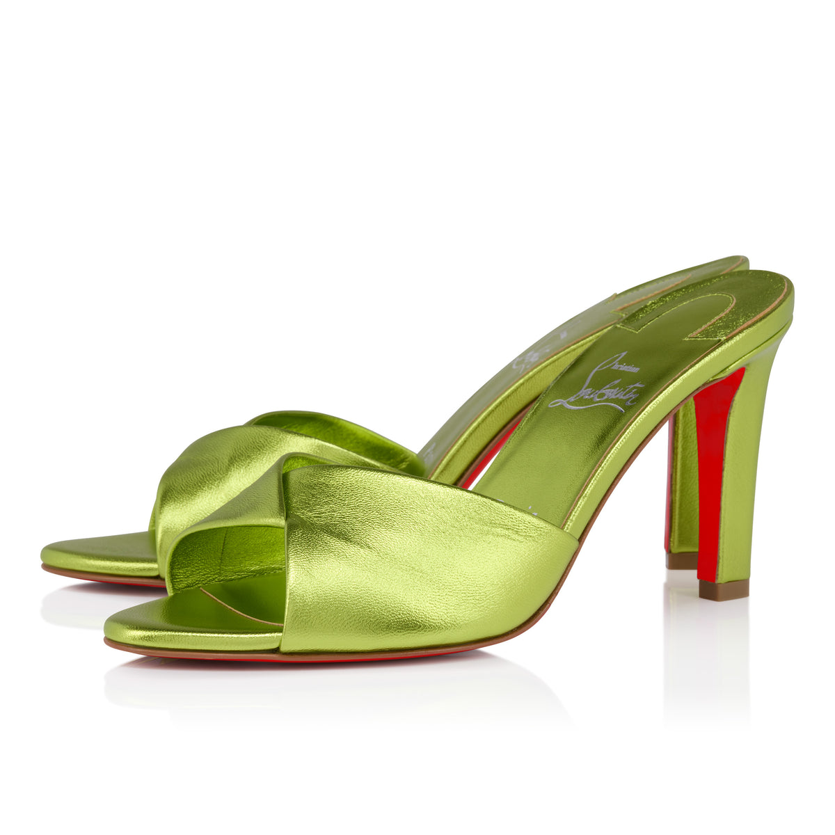 Christian Louboutin Fanny Slide Women Shoes | Color Green