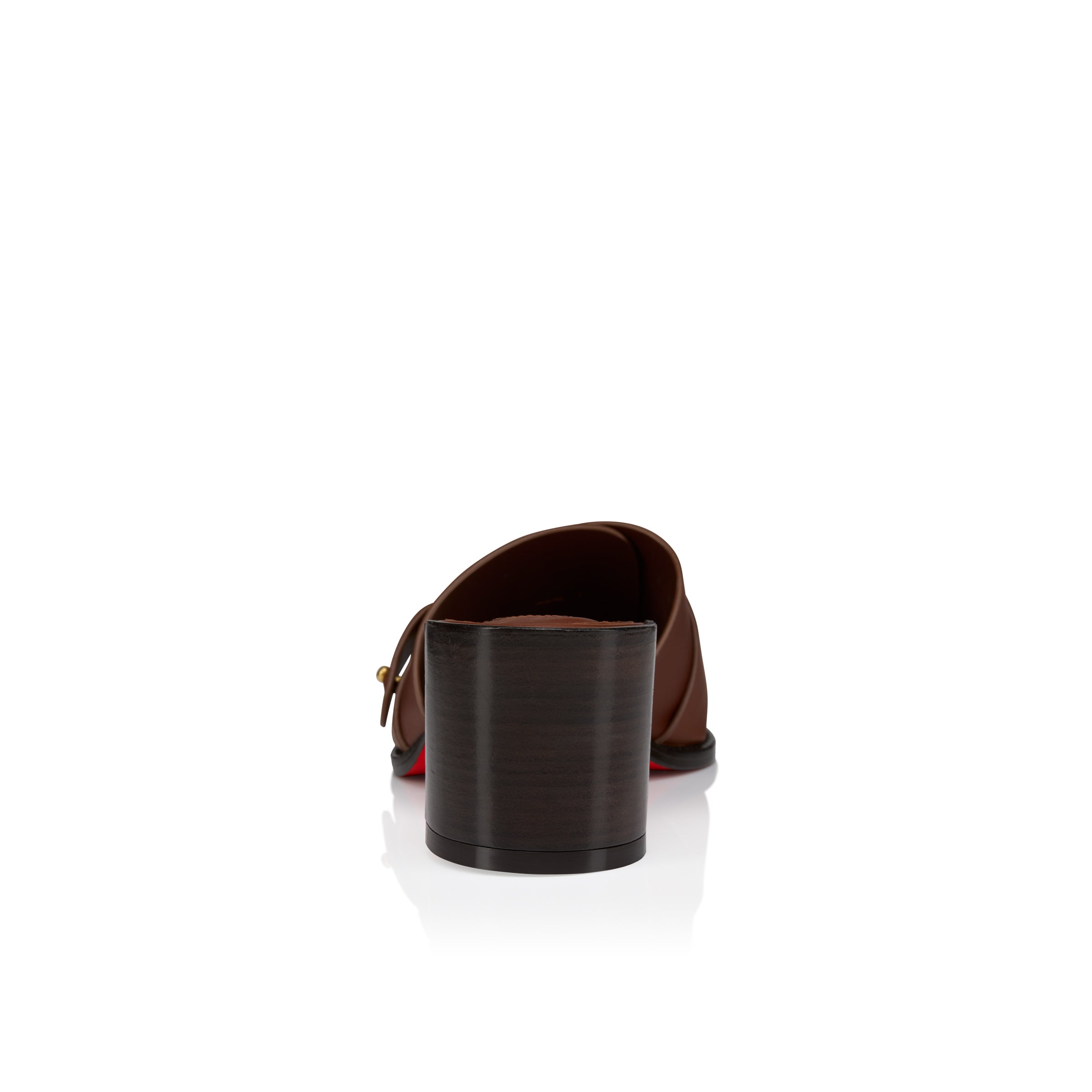 Christian Louboutin Her In Roma Mule Women Shoes | Color Brown