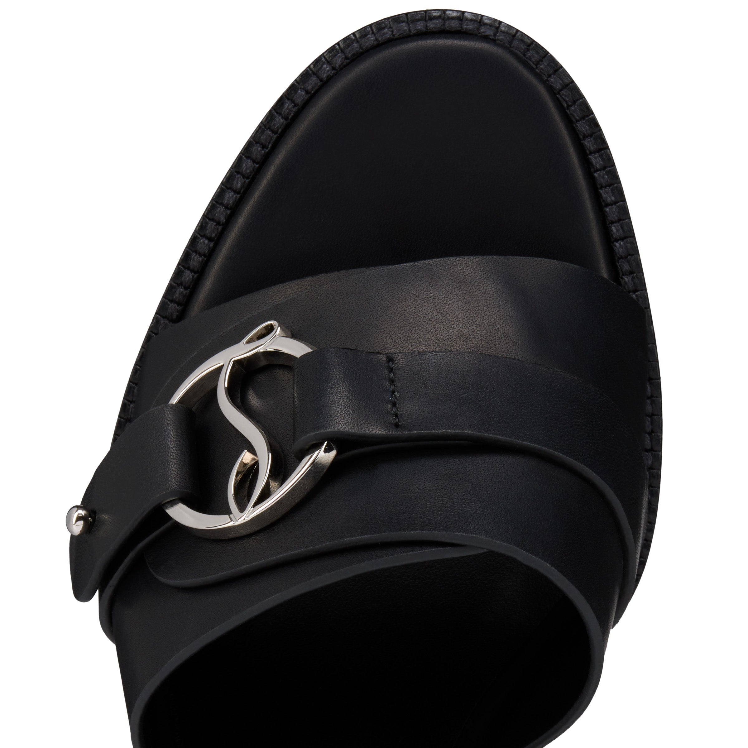 Christian Louboutin Her In Roma Mule Women Shoes | Color Black