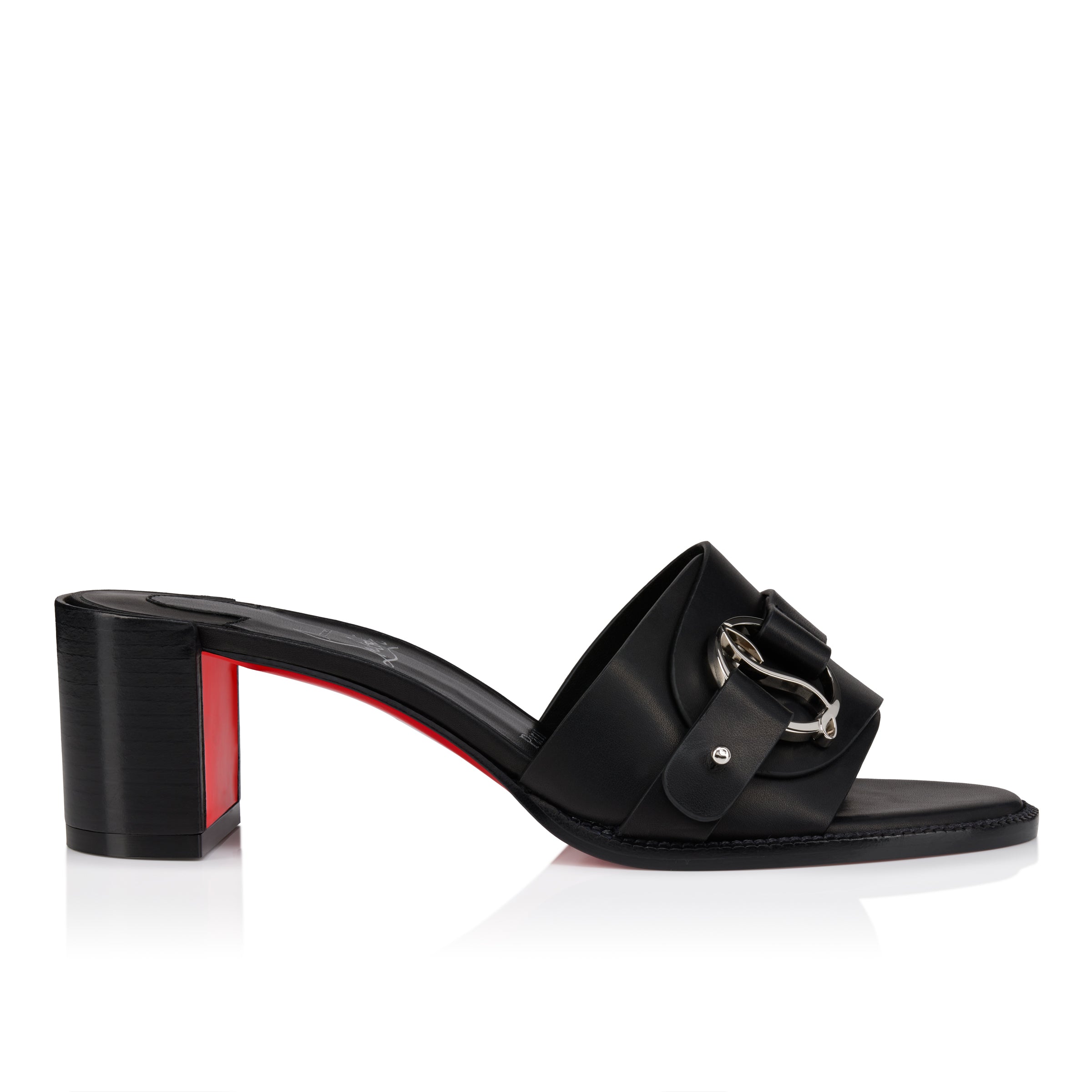 Christian Louboutin Her In Roma Mule Women Shoes | Color Black