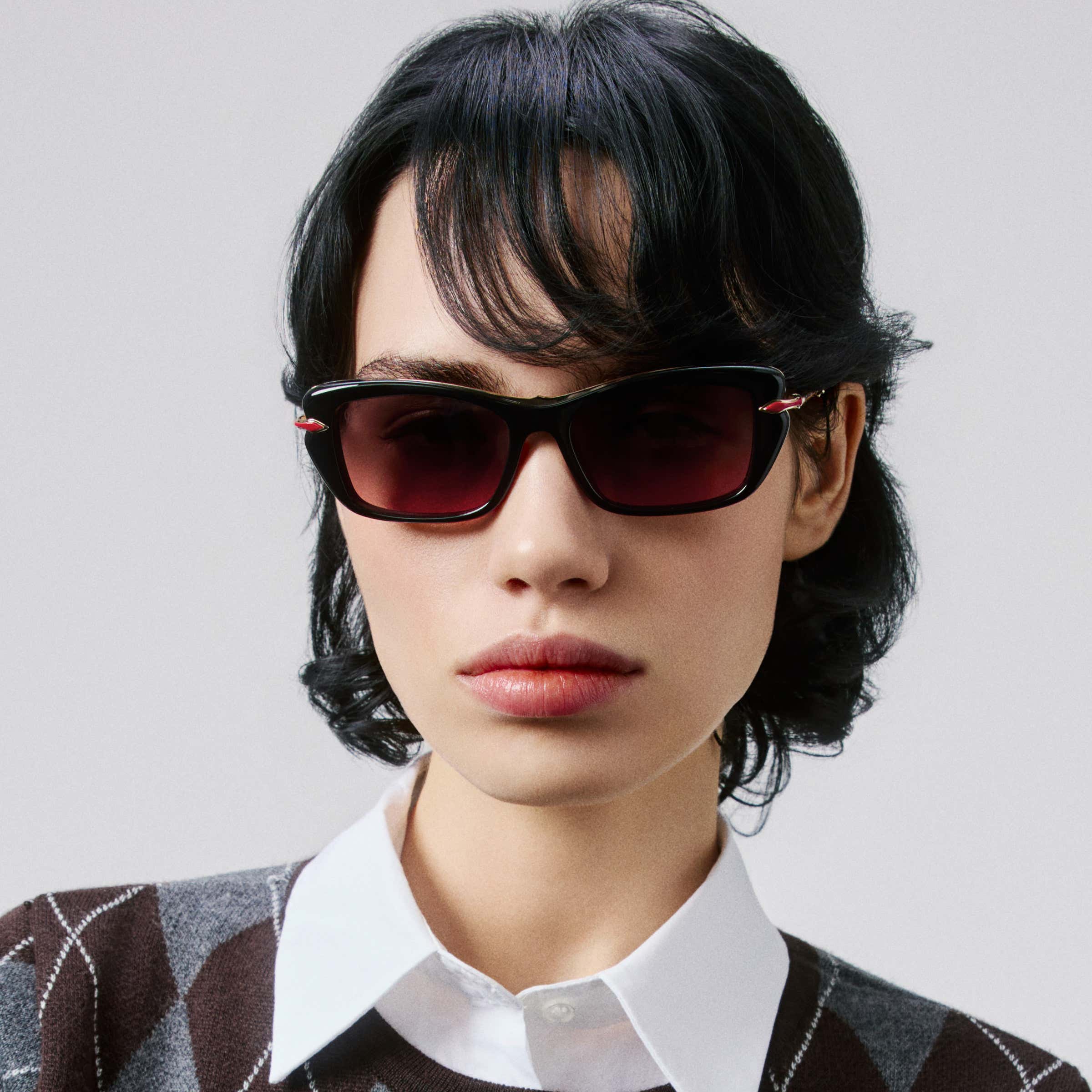 Christian Louboutin Hot Chick Lb0036 Women Eyewear | Color Black