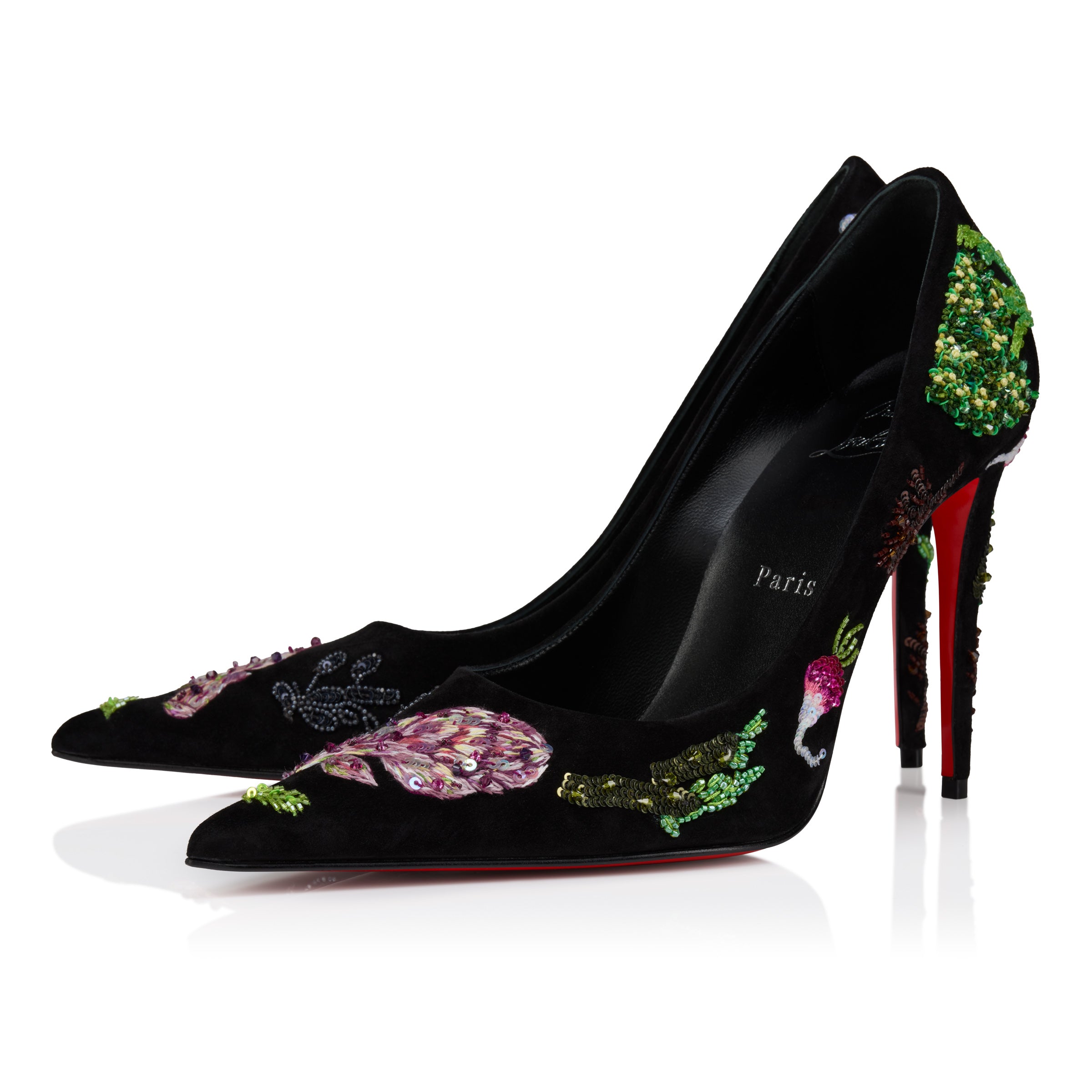 Christian Louboutin Kate Max Veggie Women Shoes | Color Black