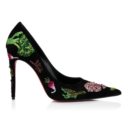 Christian Louboutin Kate Max Veggie Women Shoes | Color Black