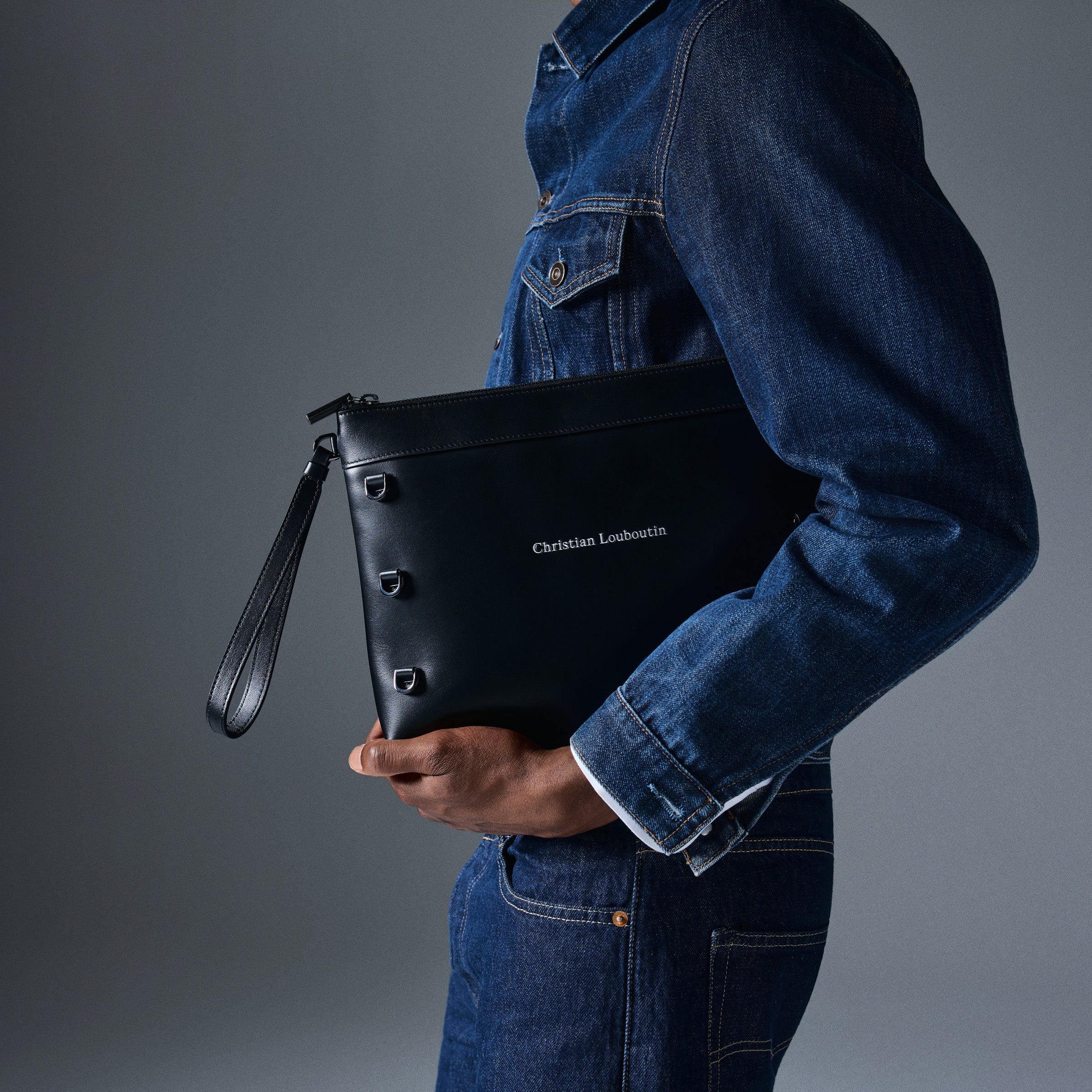 Christian Louboutin Kosmica Men Accessories | Color Black