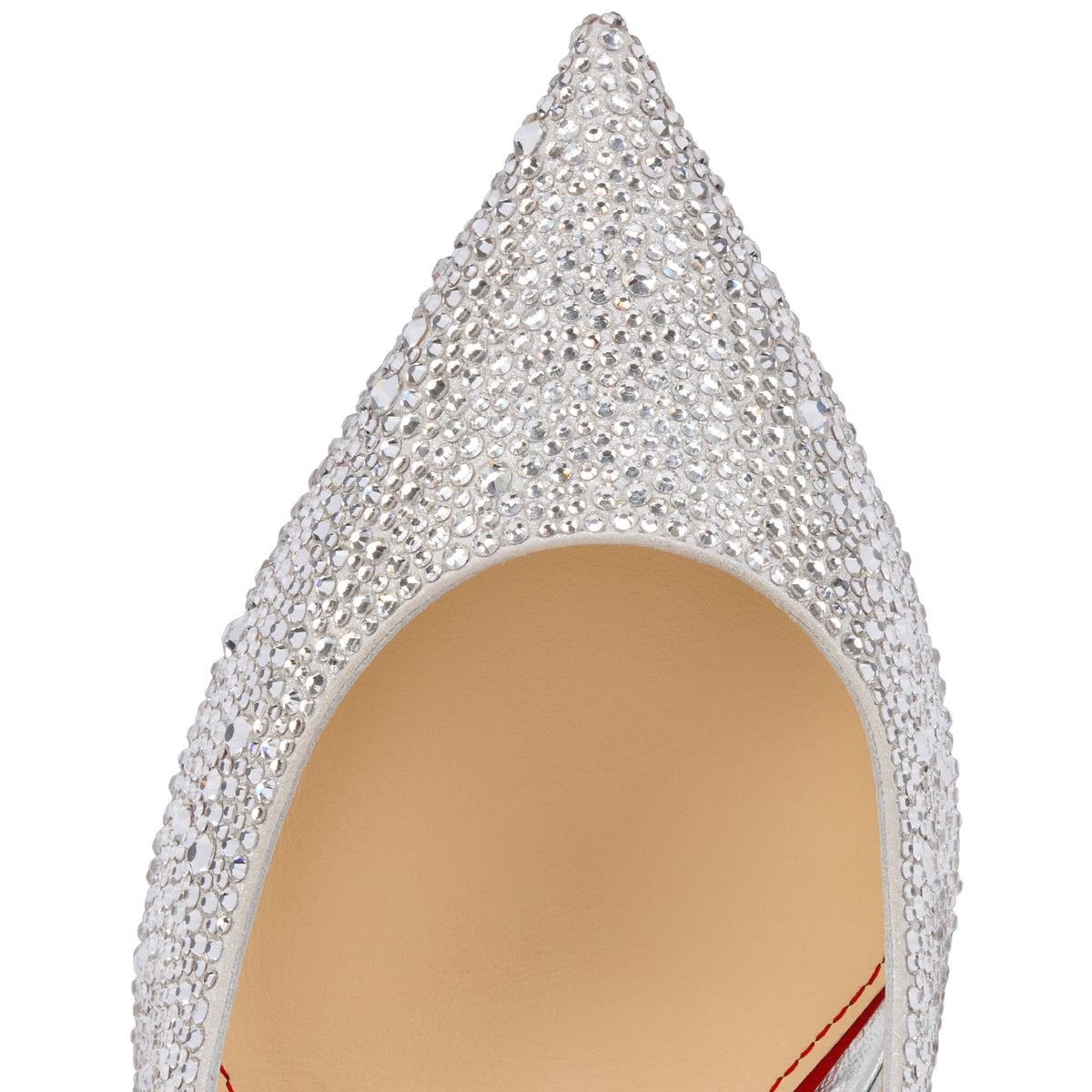Christian Louboutin La Pigalle Strass Women Shoes | Color Silver