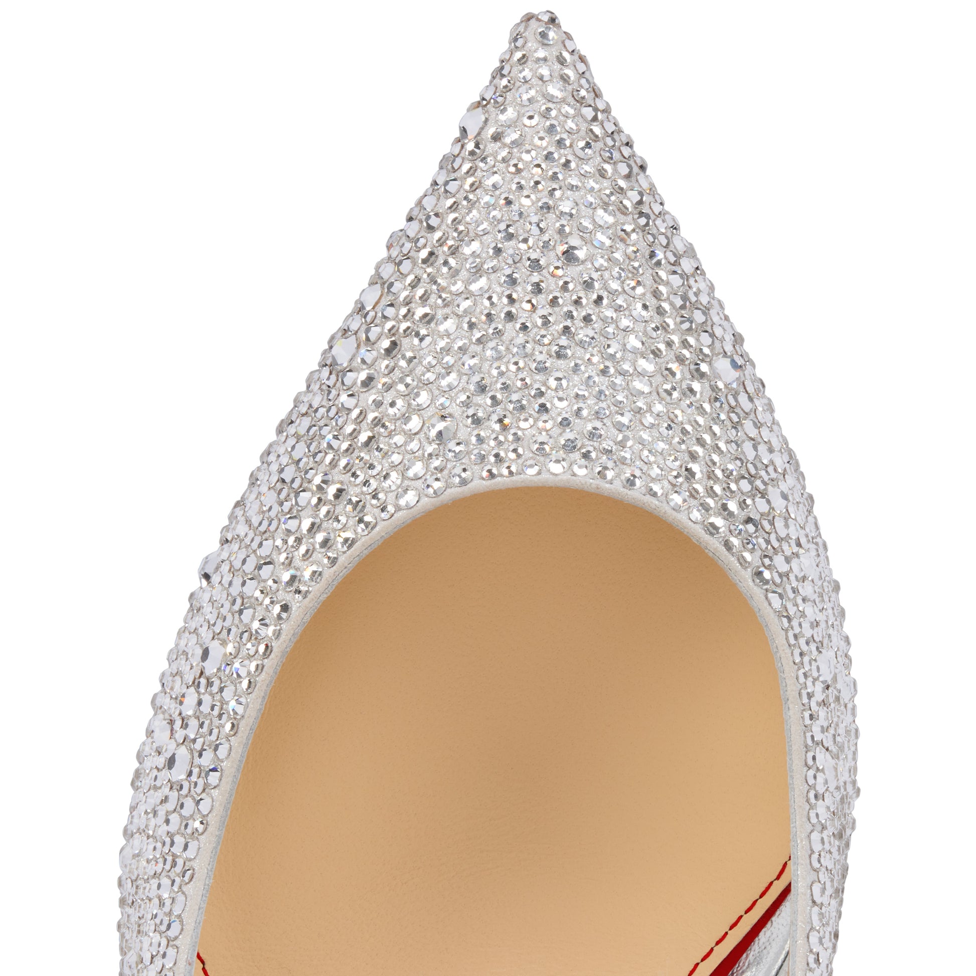 Christian Louboutin La Pigalle Strass Women Shoes | Color Silver