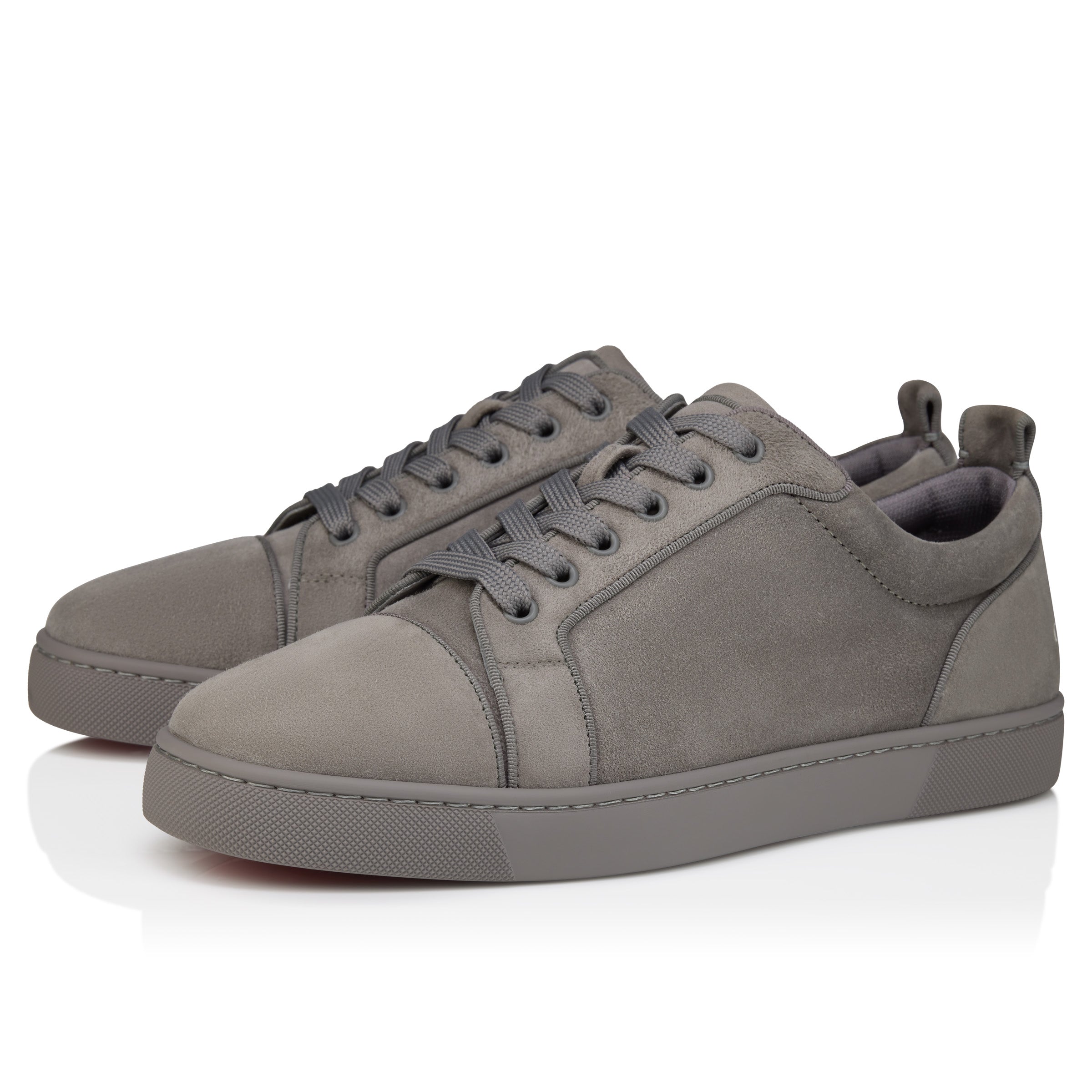 Christian Louboutin Louis Jr Canopy Men Shoes | Color Grey