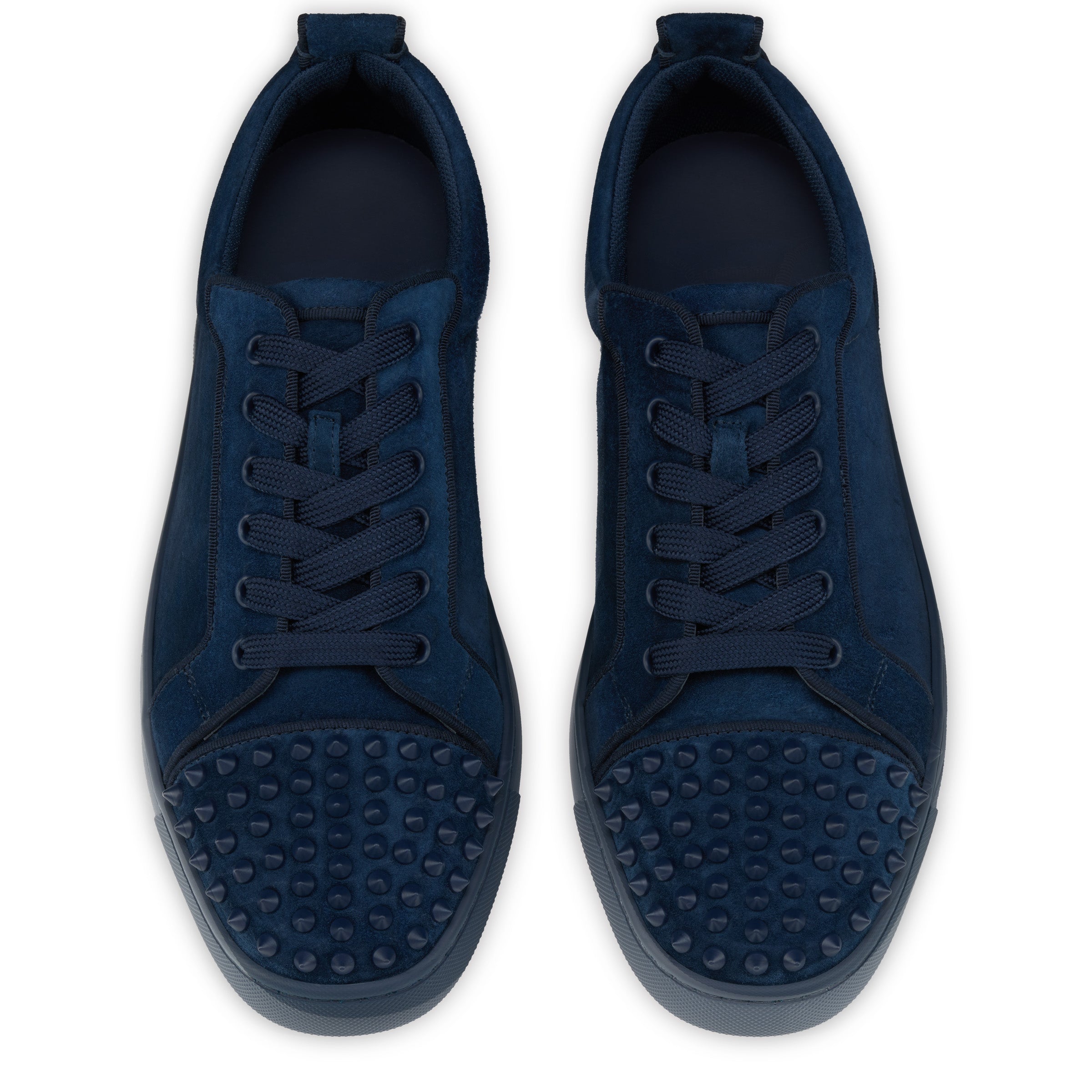 Christian Louboutin Louis Jr Spikes Canopy  Men Shoes | Color Blue