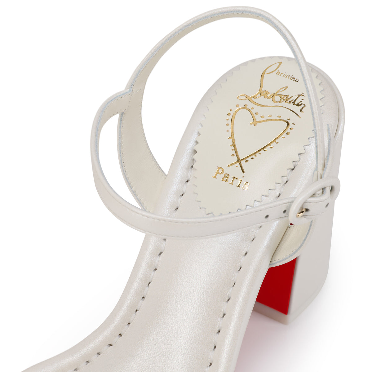 Christian Louboutin Jane Sandal Women Shoes | Color White