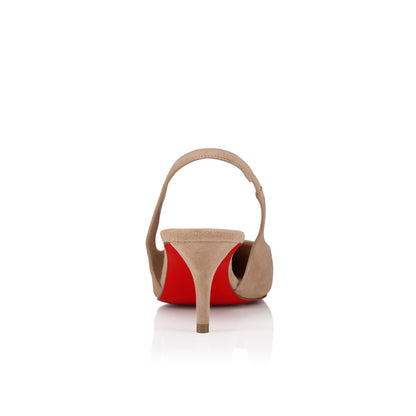 Christian Louboutin Miss Z Sling Back Women Shoes | Color Pink