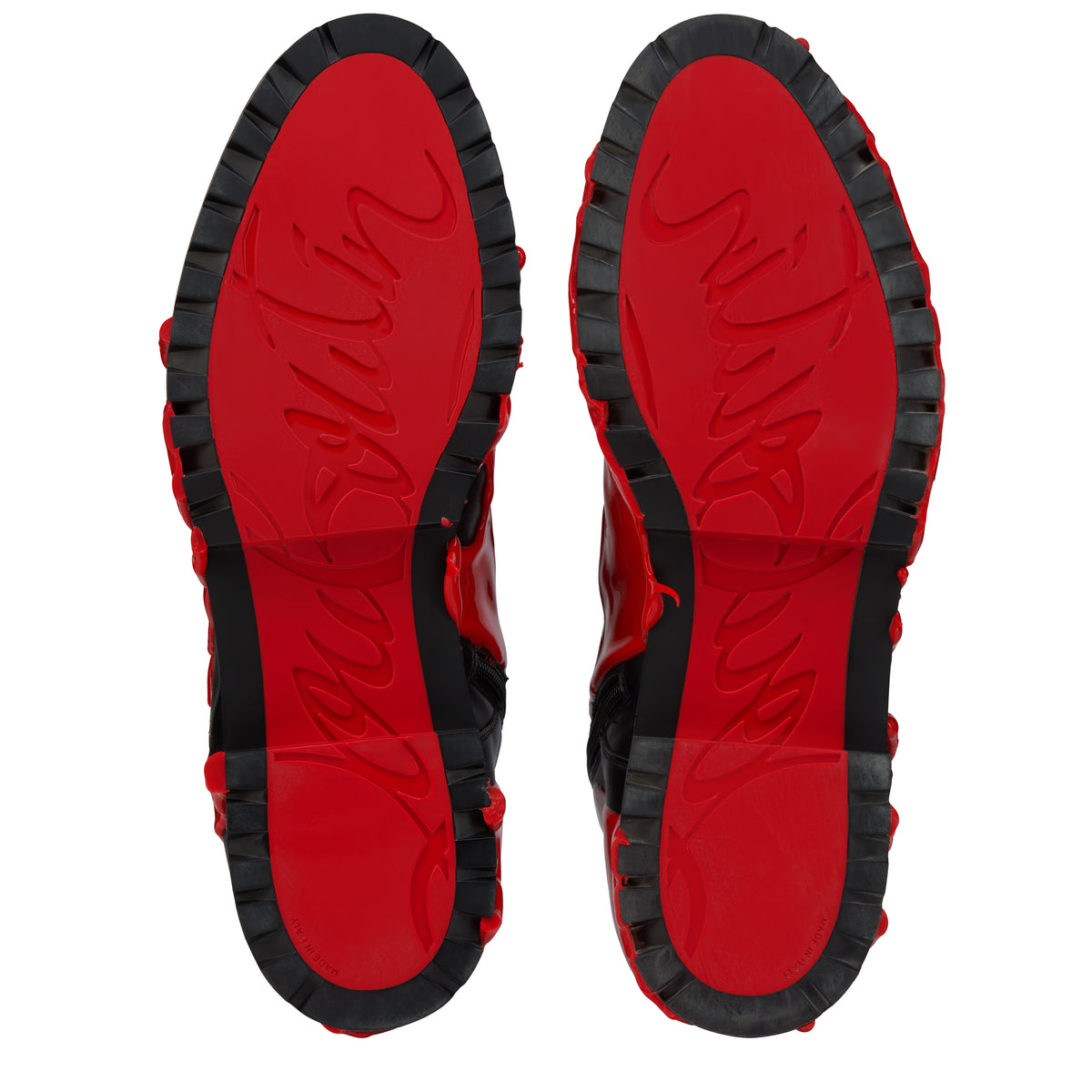 Christian Louboutin Molten Trapman Men Shoes | Color Black