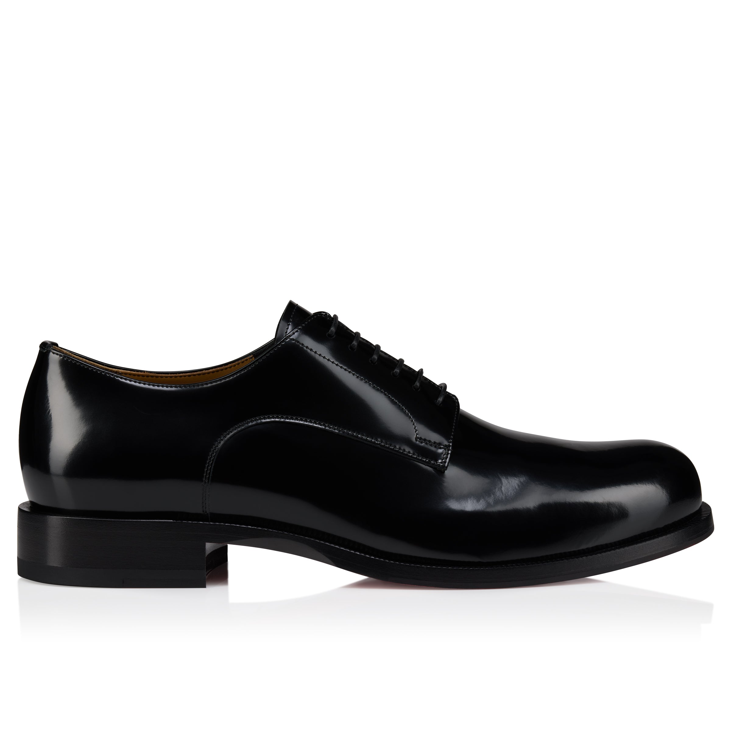 Christian Louboutin Moustachou Derby Men Shoes | Color Black