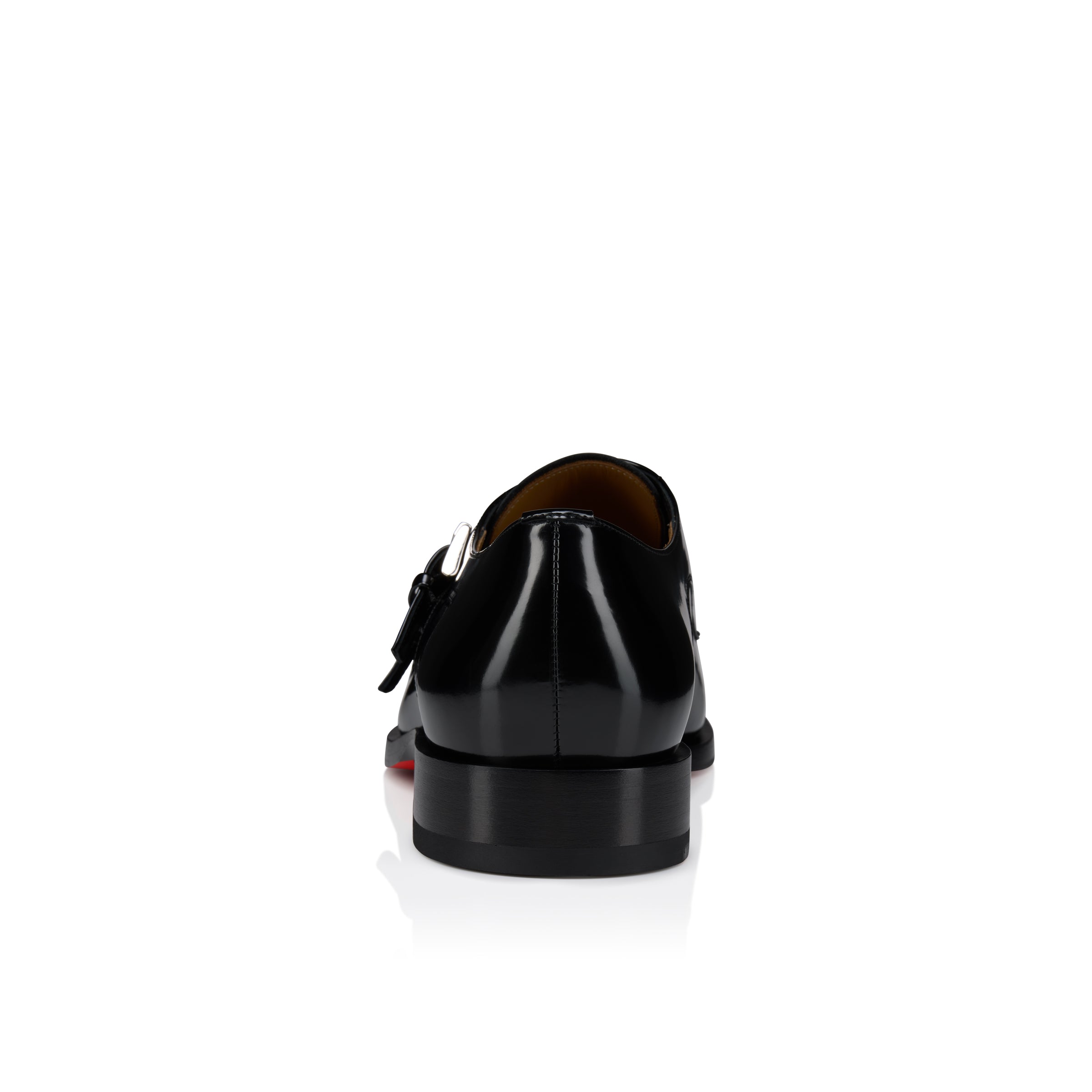 Christian Louboutin Moustachou Monk Men Shoes | Color Black