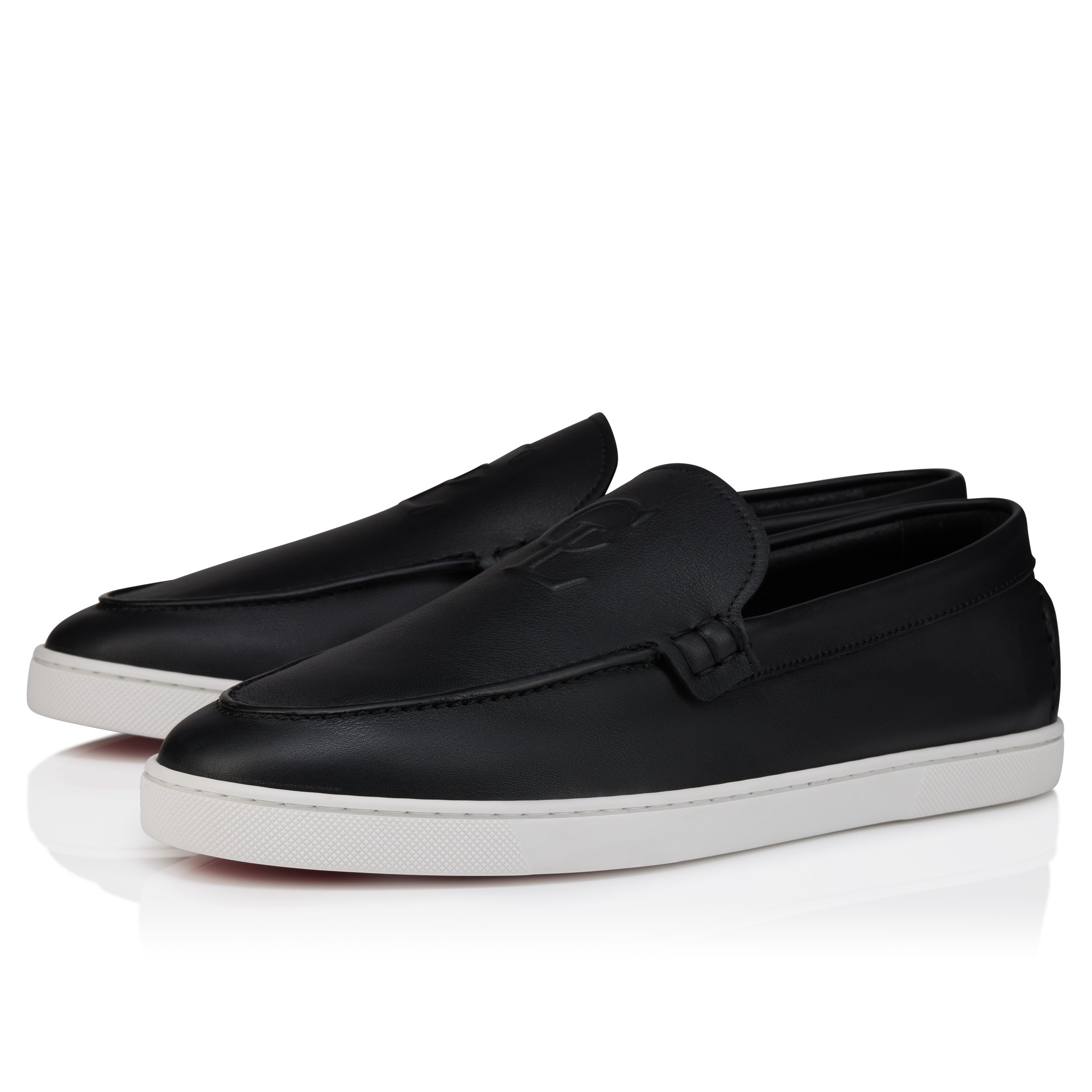 Christian Louboutin Neocl Boat Men Shoes | Color Black