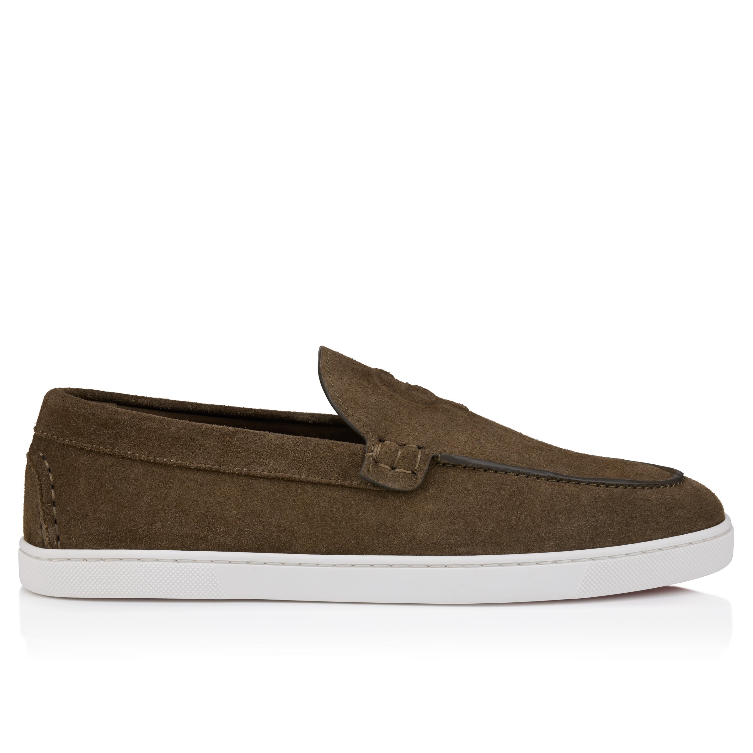 Christian Louboutin Neocl Boat Men Shoes | Color Grey