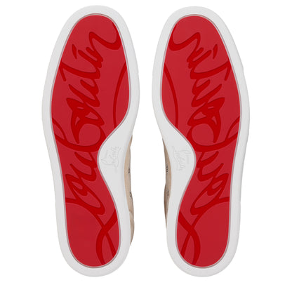 Christian Louboutin Retero Men Shoes | Color Beige