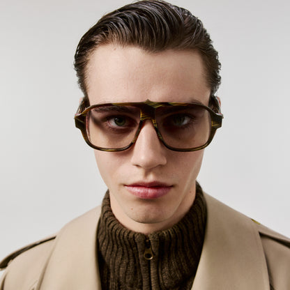 Christian Louboutin Roller Lb0042 Men Eyewear | Color Brown