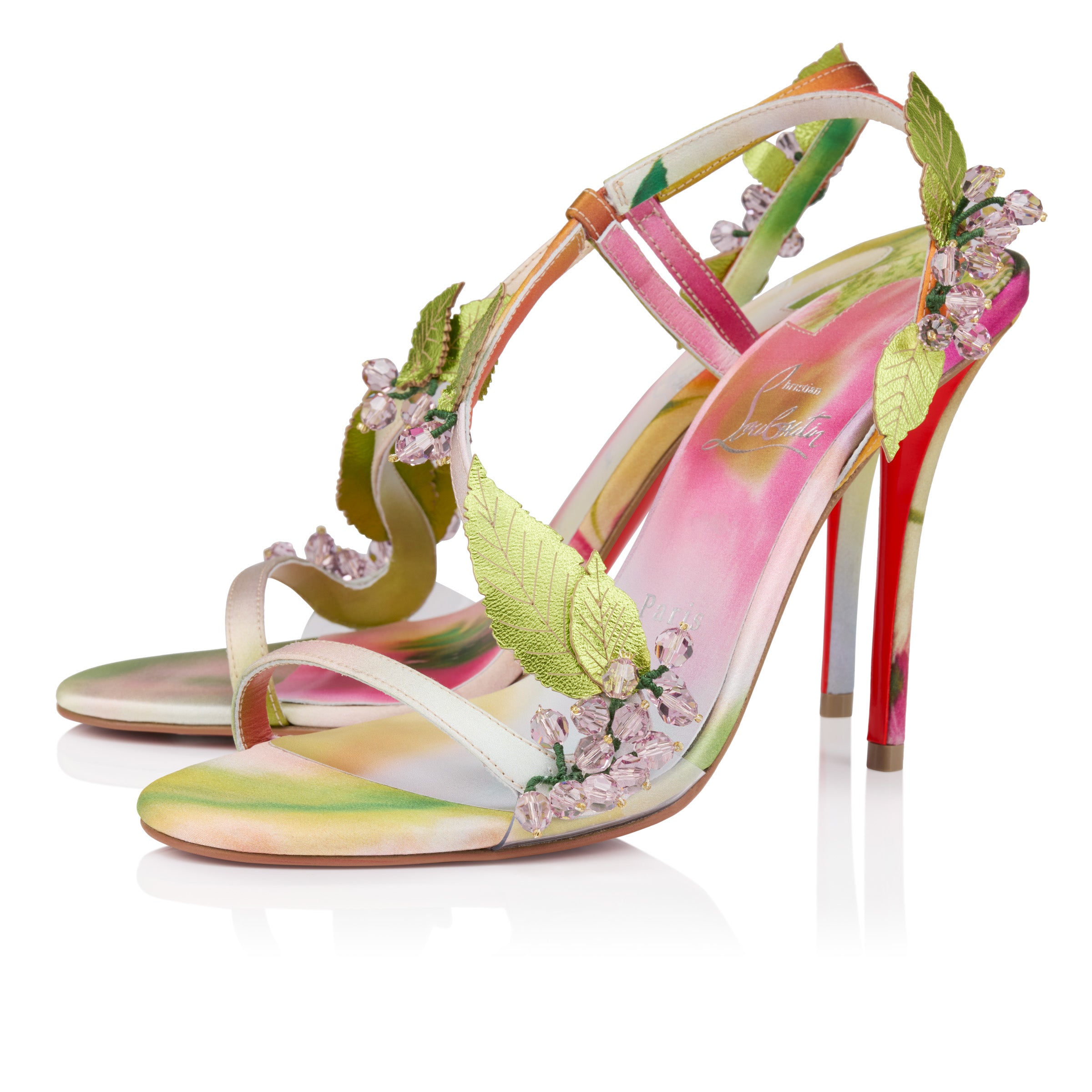 Christian Louboutin Rosa Fruit Women Shoes | Color Multicolor