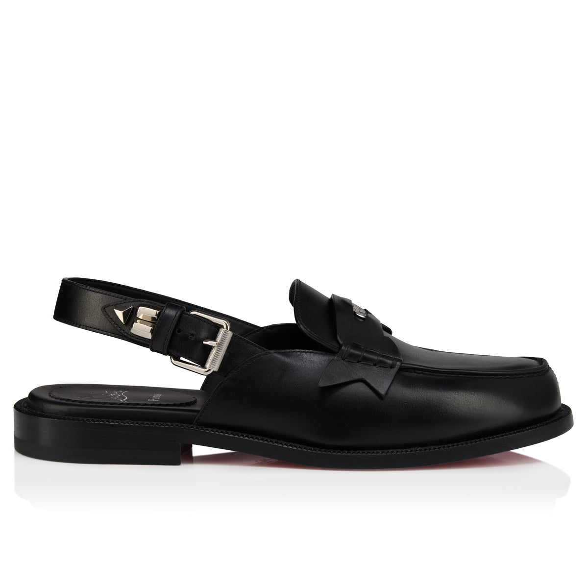Christian Louboutin The Asclepius Sling Men Shoes | Color Black