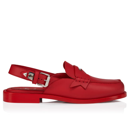 Christian Louboutin The Asclepius Sling Men Shoes | Color Red