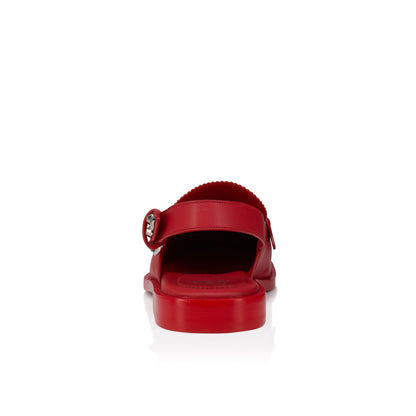 Christian Louboutin The Asclepius Sling Men Shoes | Color Red