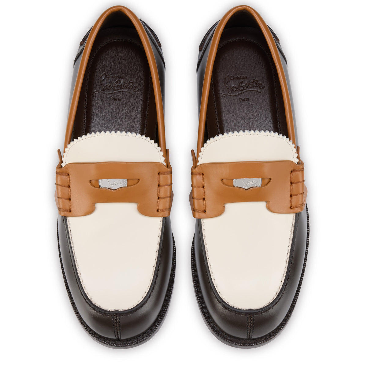 Christian Louboutin The Plato Loafer  Women Shoes | Color Brown