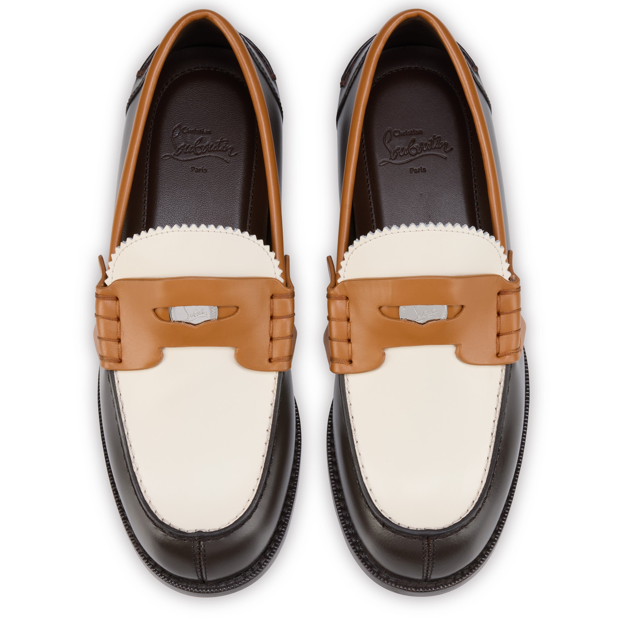 Christian Louboutin The Plato Loafer  Women Shoes | Color Brown New