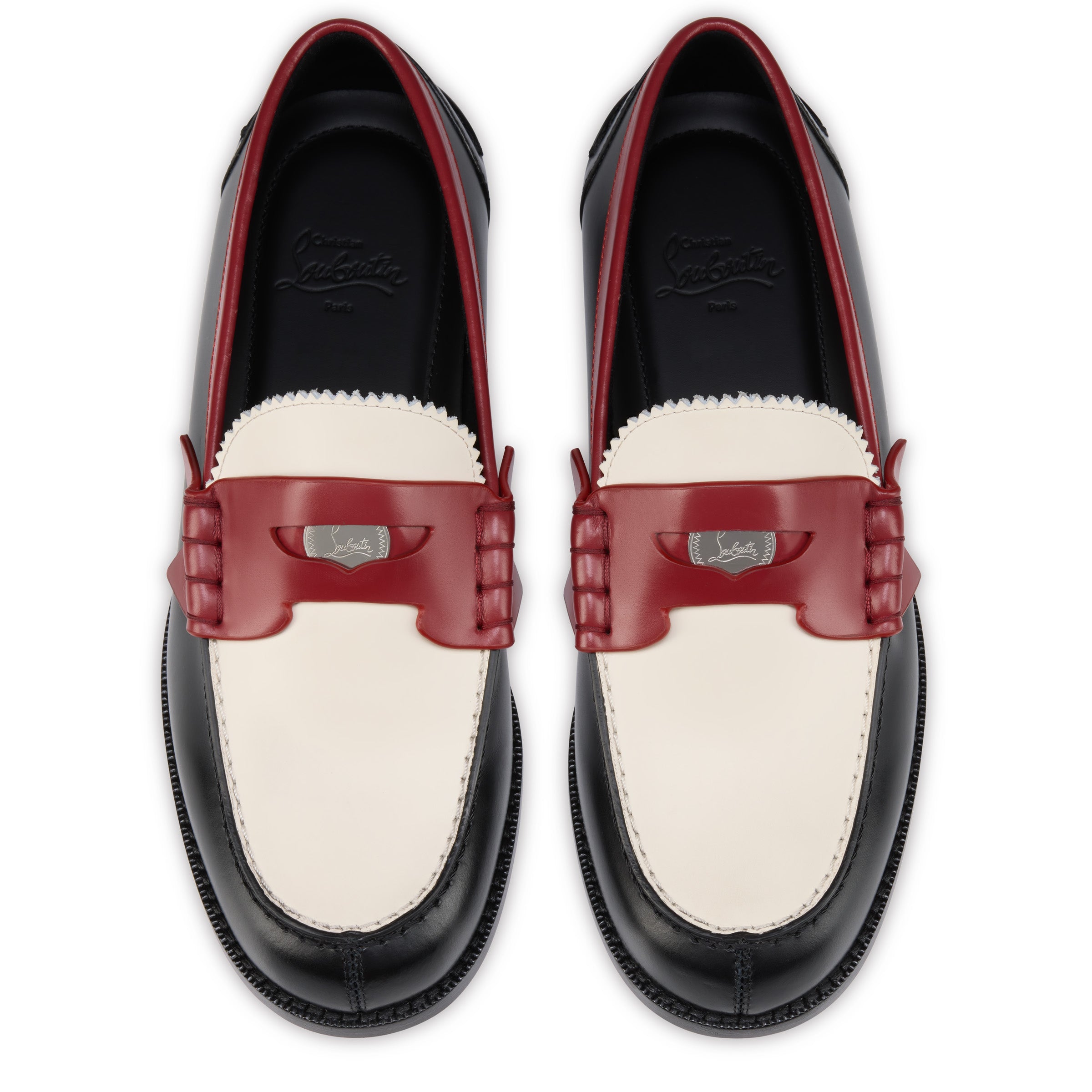Christian Louboutin The Plato Loafer  Women Shoes | Color Black