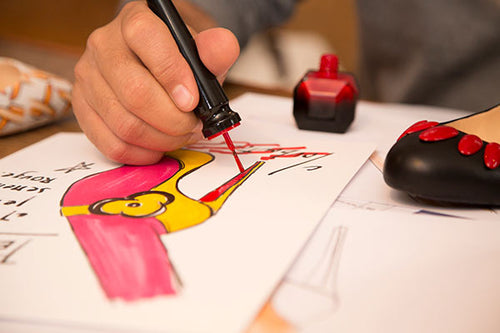 النعل الأحمر