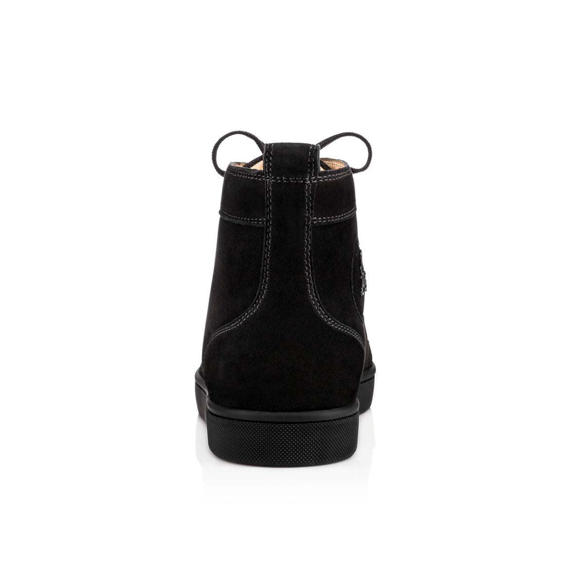 Christian Louboutin Lou Spikes Men Shoes | Color Black