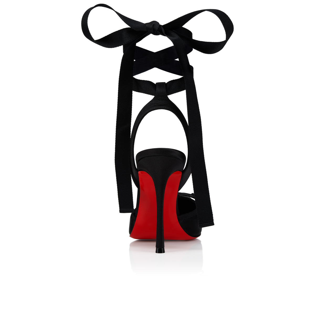 Christian Louboutin Cassia Lace Up Women Shoes | Color Black