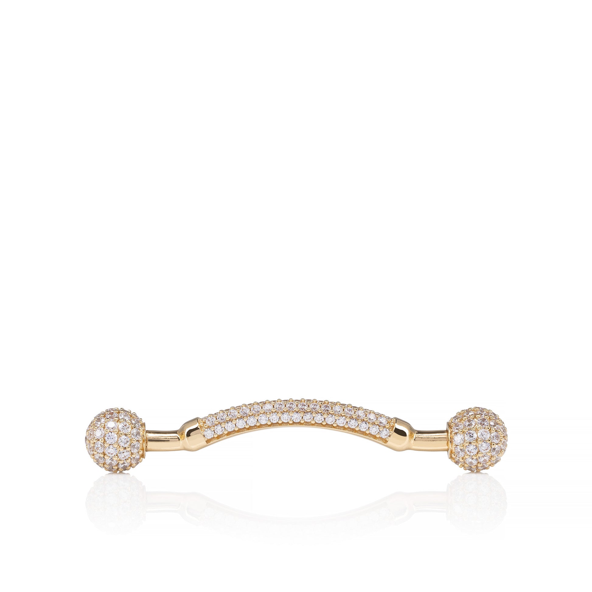 Christian Louboutin Chambelink Strass Men Shoe | Color Gold