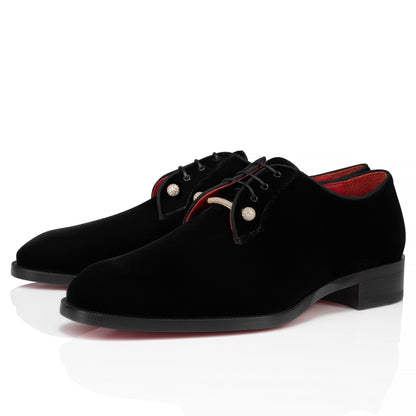 Christian Louboutin Chambelink Strass Men Shoe | Color Gold