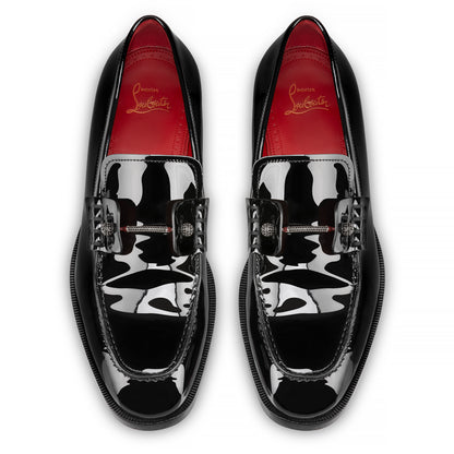 Christian Louboutin Chambelink Strass Men Shoe | Color Black