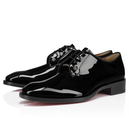 Christian Louboutin Chambelink Strass Men Shoe | Color Black