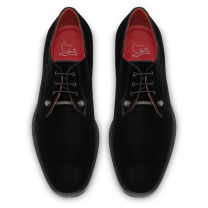 Christian Louboutin Chambelink Strass Men Shoe | Color Black