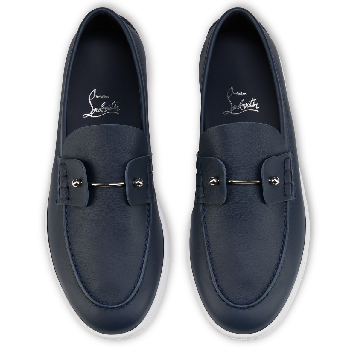 Christian Louboutin Chambeliboat Men Shoes | Color Navy