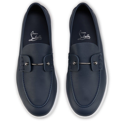 Christian Louboutin Chambeliboat Men Shoes | Color Navy