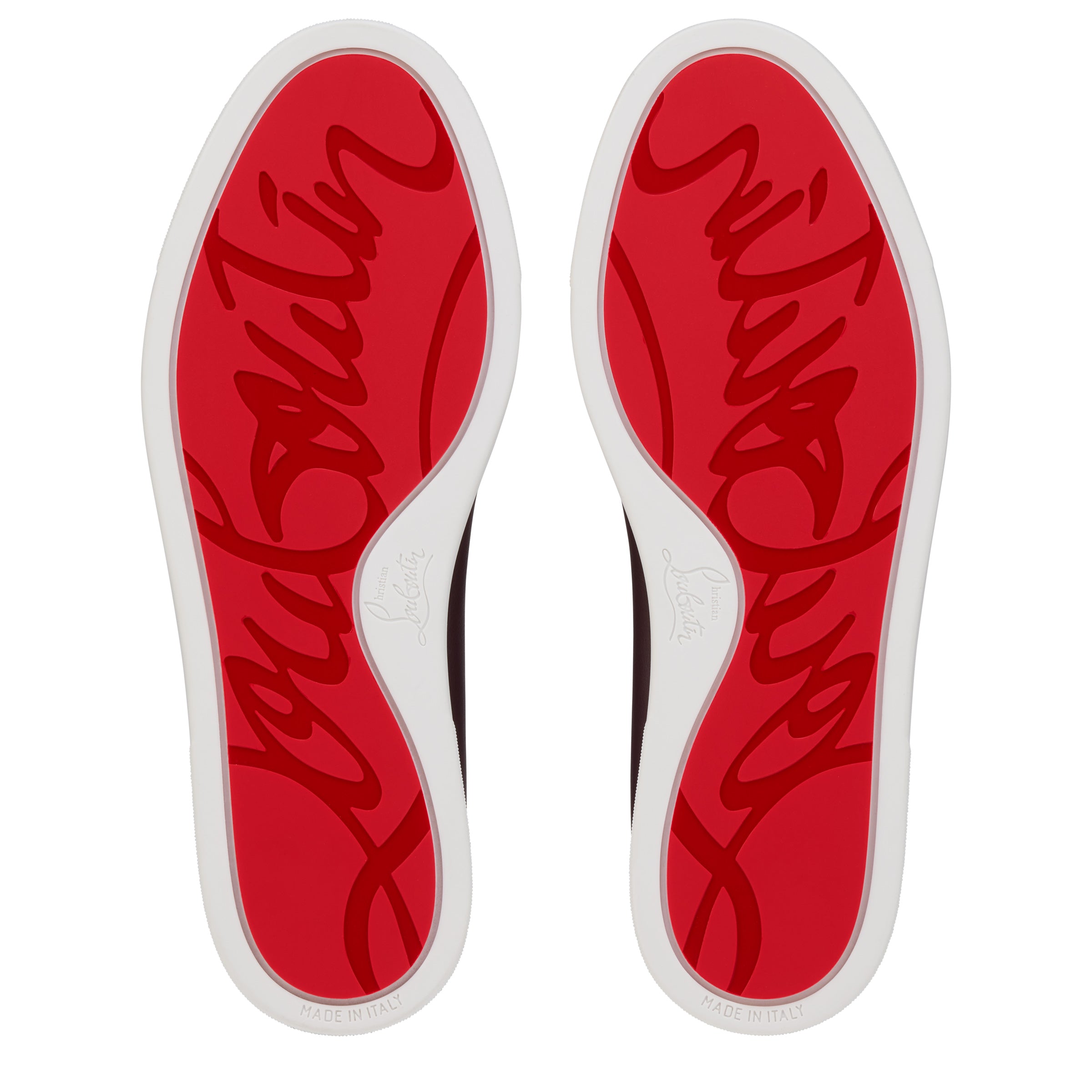 Christian Louboutin Chambeliboat Men Shoes | Color Red