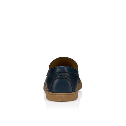 Christian Louboutin Chambeliboat Men Shoes | Color New Blue
