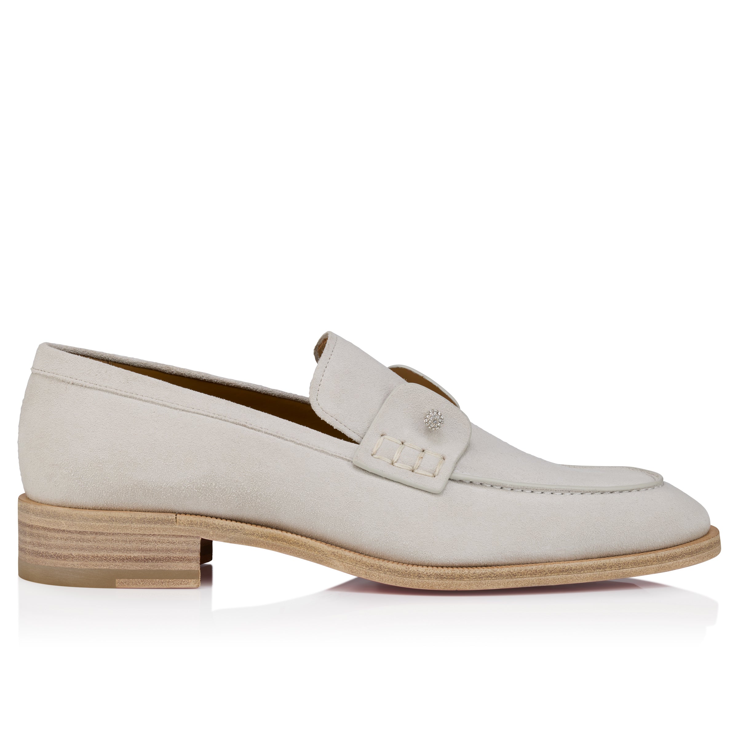 Christian Louboutin Chambelimoc Night Strass Men Shoes | Color Beige