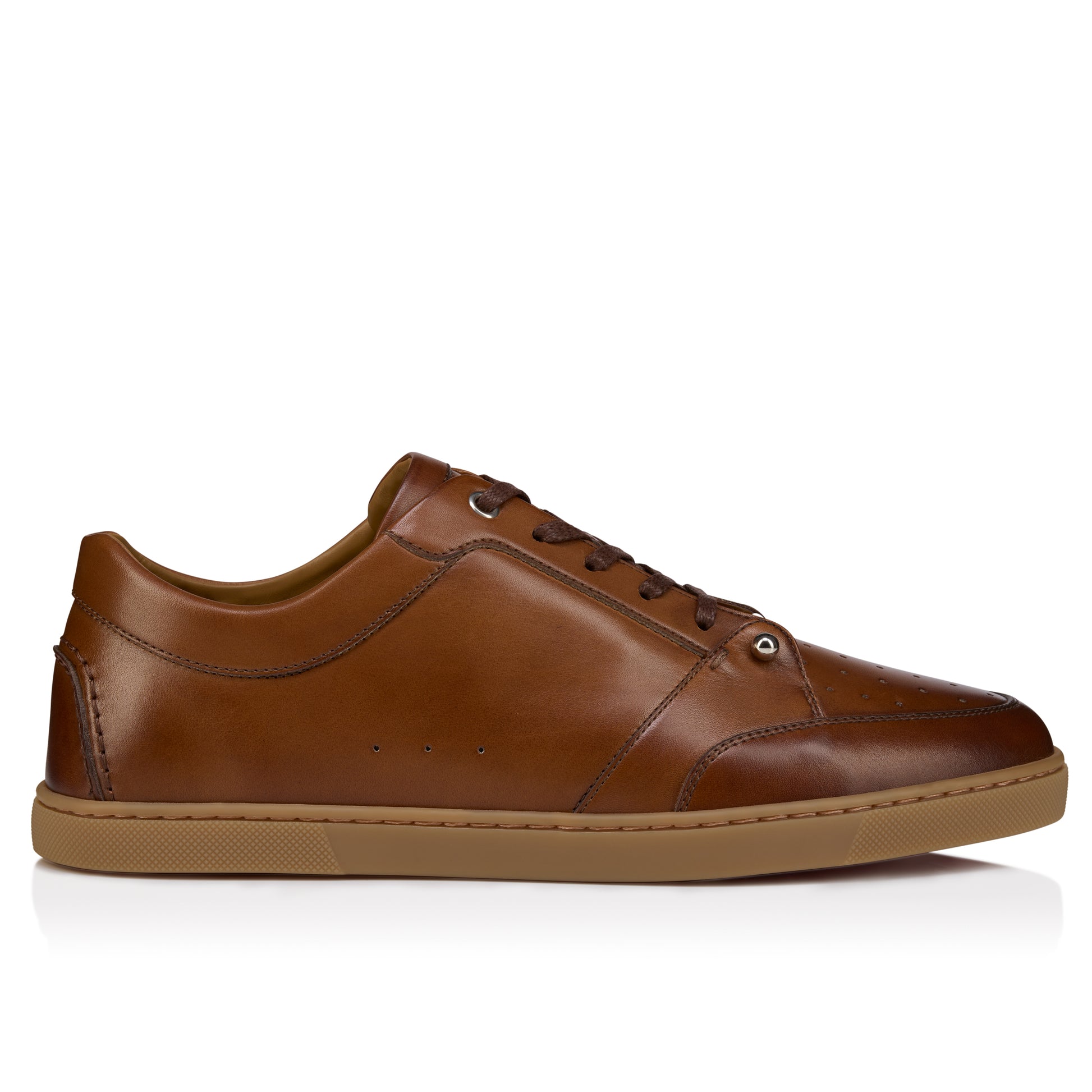 Christian Louboutin Chambelisneak Men Shoes | Color Brown New