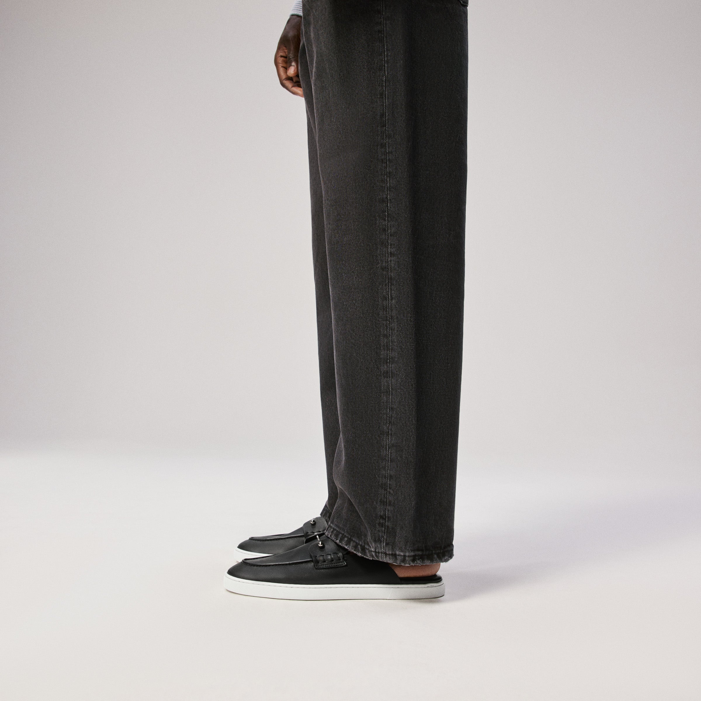 Christian Louboutin Chanme Men Shoes | Color Black